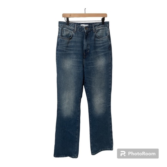 Zara 70s Drama Bootcut Jeans 12 - Picture 1 of 4